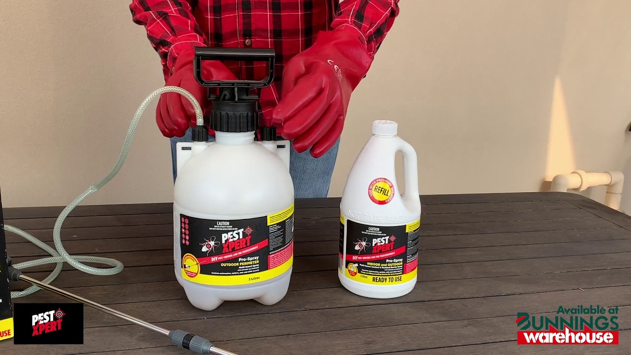 How to use PestXpert Pro-Spray Outdoor Perimeter Multi-Insect Spray